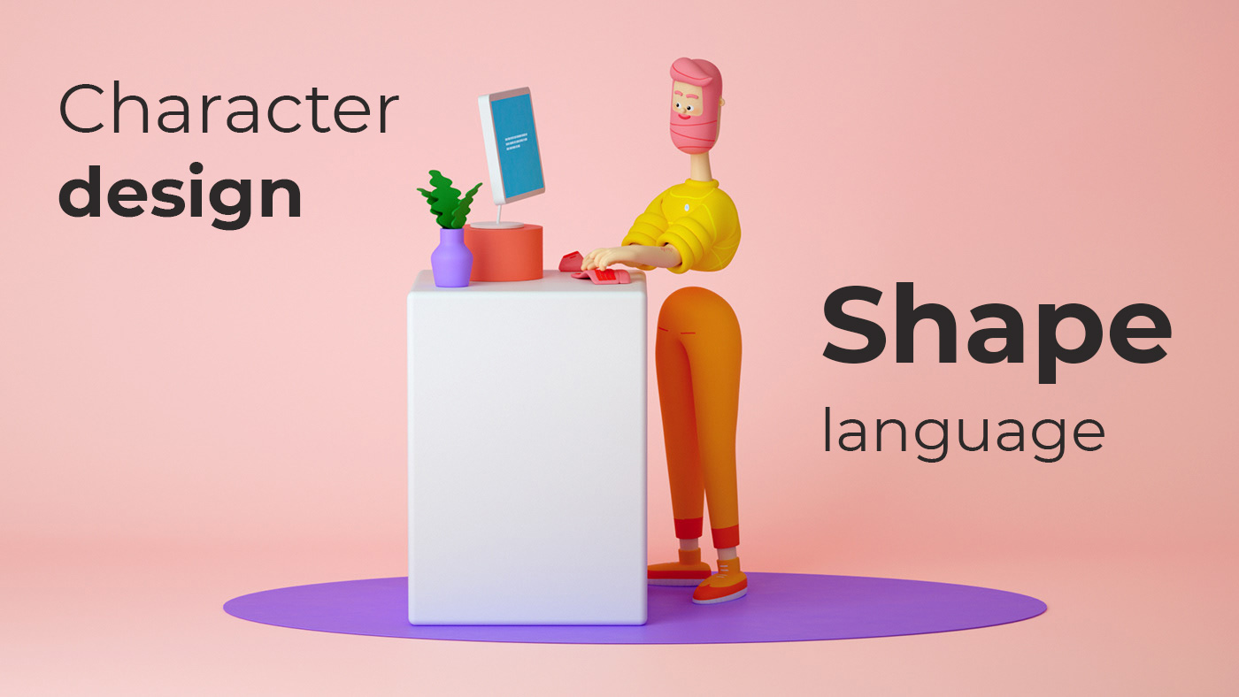 Definitive guide for shape language in character design + llustrated