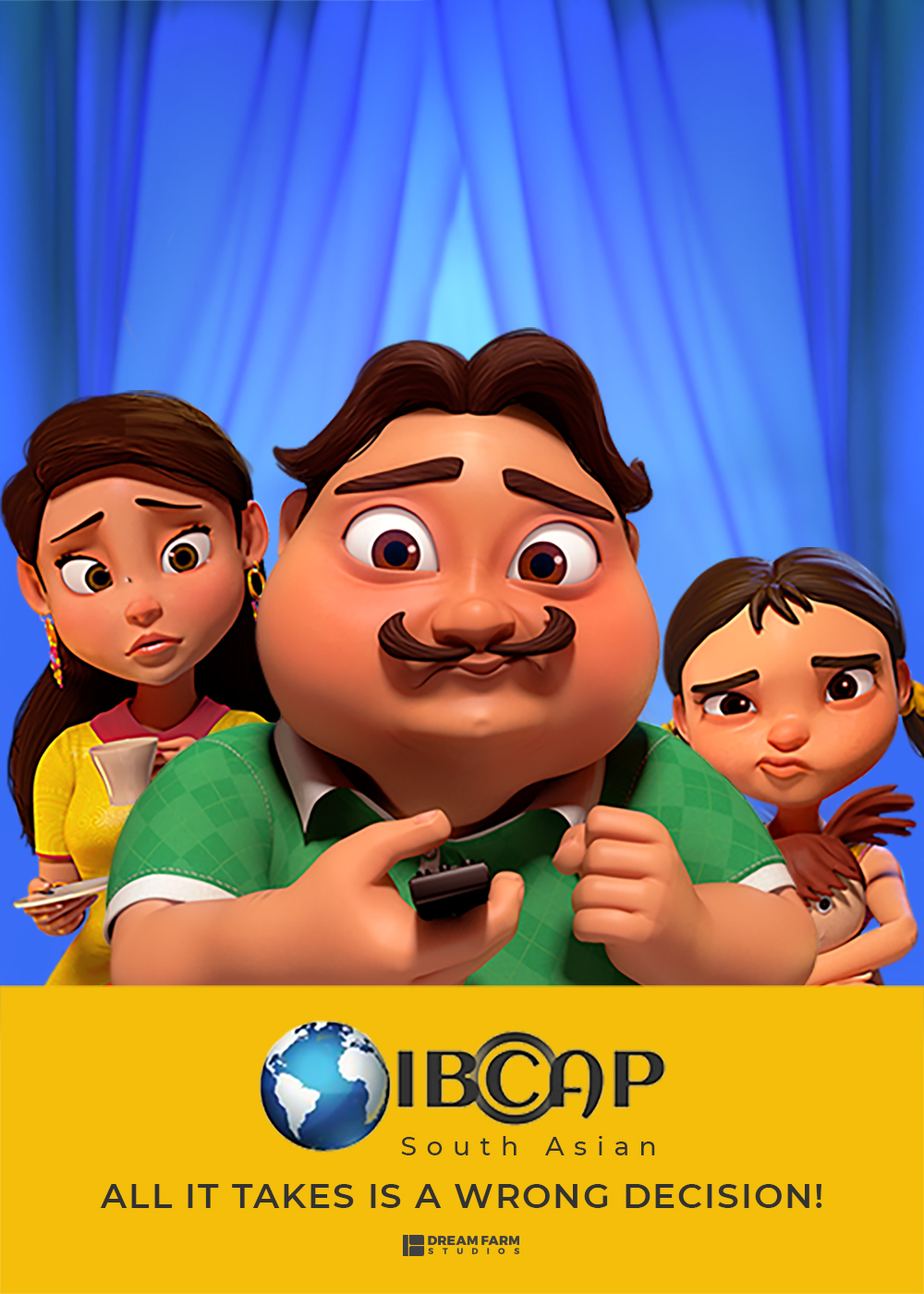 IBCAP TVC south Asian Poster