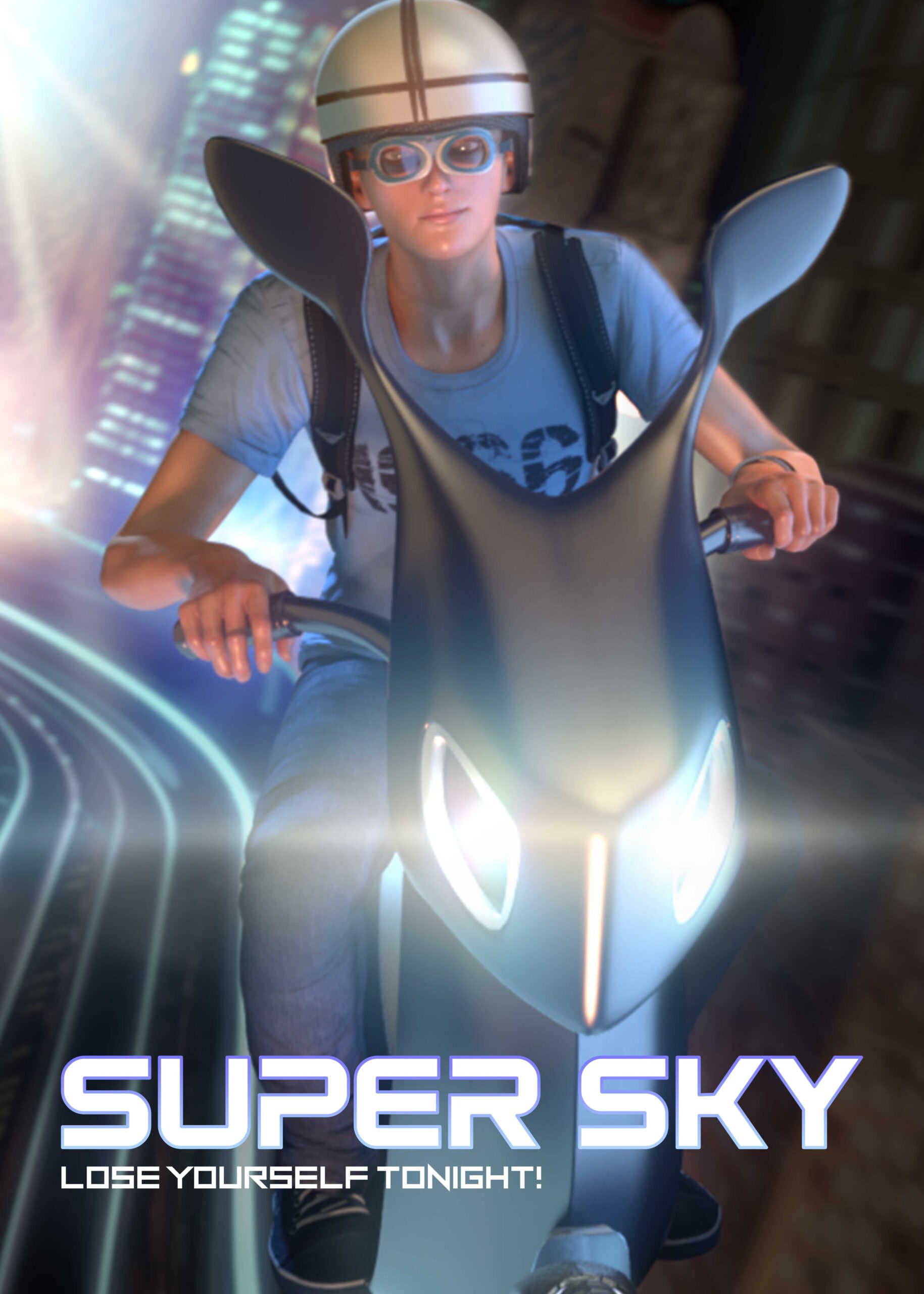 Super-Sky Poster