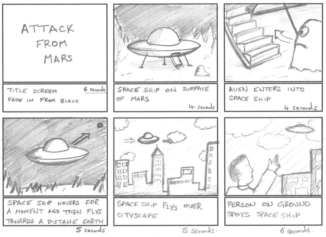 comic book storyboard rough draft example