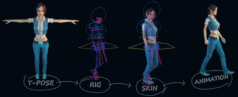 3D rigging in animation, how to do it in 4 simple steps + best softwares