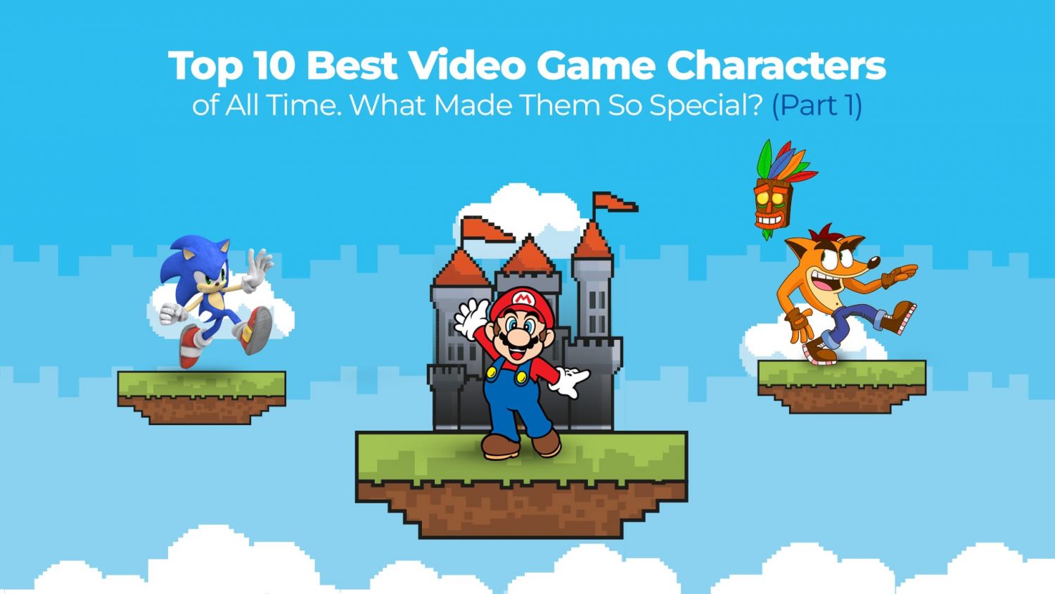 Cover photo of top 10 video game characters