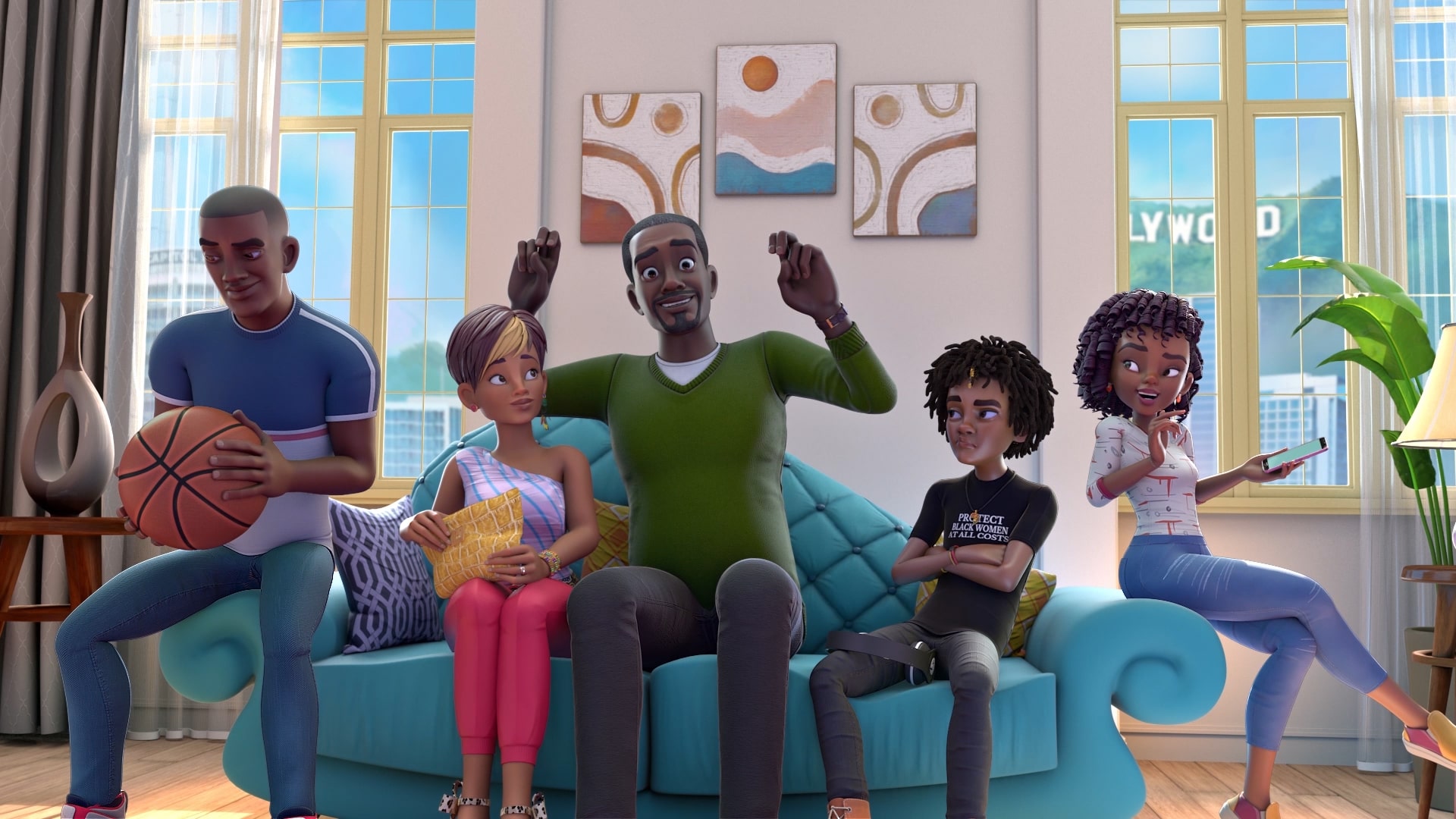 Screenshot of animated series K-Star produced by Dream Farm Studios