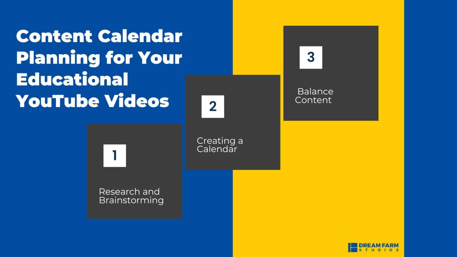 how to create educational content for youtube